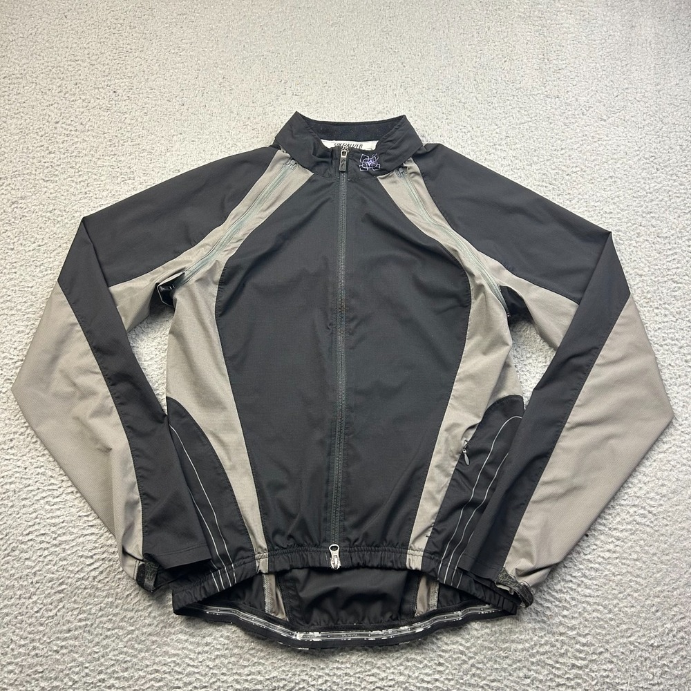 Specialized Deflect Hybrid Jacket Womens Black Grey Convertible Cycling Medium